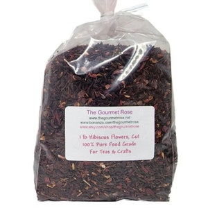 1 Pfund HIBISKUS SCHNITTBLUME Tee Getrocknete Blumen Potpourri Bad Kräutersäckchen Botanicals Kräuter Sabdariffa Roselle Jamaika Bulk Wholesale 16 oz