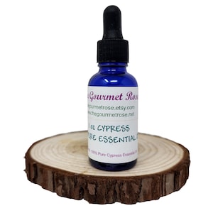 1 oz CYPRESS ESSENTIAL OIL 100% Pure Undiluted Uncut Aromatherapy Therapeutic Grade Massage Natural Deodorant Mediterranean Evergreen Tree