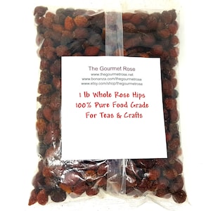 1 lb WHOLE ROSE HIPS Rosehips Potpourri Sachets Botanicals Herbs Bulk Wholesale 16 oz