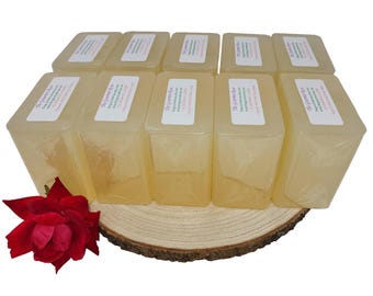 10 lb 18 lb ORGANIC CLEAR SOAP Base Melt And Pour Making Glycerin 100% All Natural Wholesale Bulk SLs Free No Detergents Certified Oil DiY