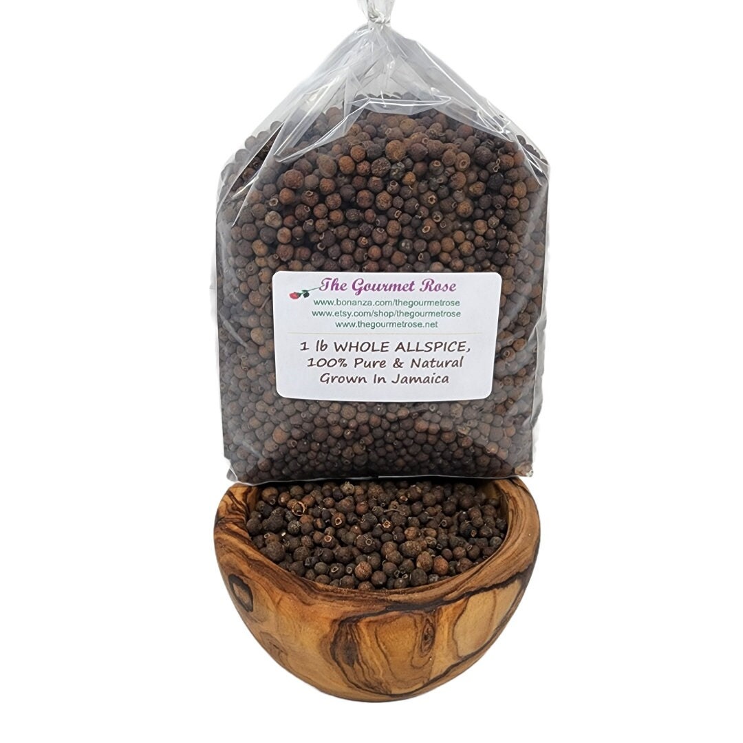 1 Lb WHOLE ALLSPICE JAMAICAN Spice Gourmet Culinary Food Grade Bulk