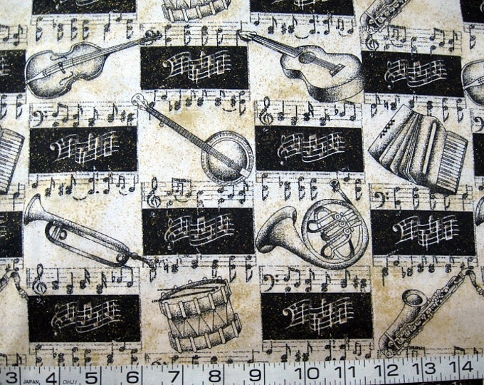 French Horn Fabric French Horn Stars by Marchingbandstuff French Horn Musical Instrument Star