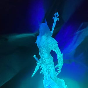 Anubis Night Lamp | 12K High-Resolution Resin Print | RGB Remote Control | 1/12 Scale