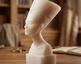Popiersie Nefertiti – starożytna egipska rzeźba portretowa królowej