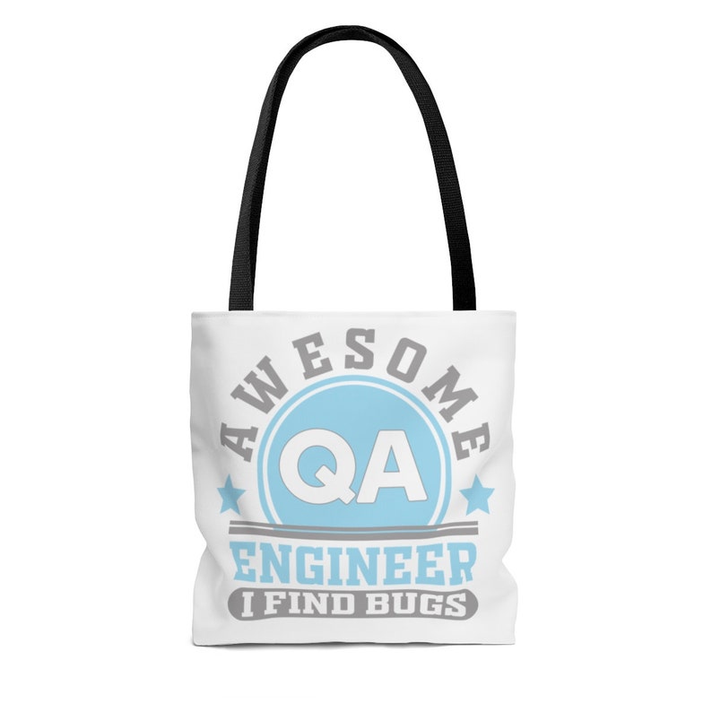 - Purse Tote Bag Laptop Bag Awesome QA Engineer Technology 3 Sizes