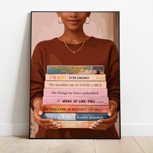 2 set art, Black Woman Art, Modern Art, Black Woman Wall Art, Black Girl Wall Art, wall art, Black girl art, Wall Art Digital, Fashion Art image 3