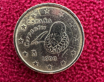 10 EURO CENT ESPANA Cervantes 1999 - Etsy