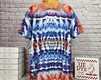 3XL Tie Dye Crew Neck Tee - Unisex Bella + Canvas 3001 - Fun Gift Box