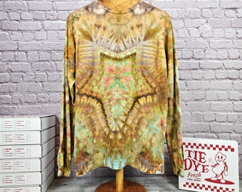 Large  Tie-Dye Long Sleeve Tee - Bella + Canvas 3501