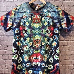 Large Tie dye T-shirt Pizza Box Tie Dye