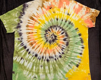 Tie dye Tshirt Pizza Box Tie Dye size 3X