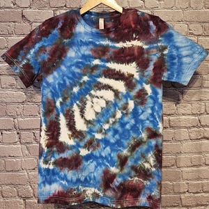Medium Unisex Tie dye T-shirt - Pizza Box Tie Dye