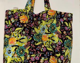 Tula Pink - Hissy Fit Dawn - Bolso de mano hecho a mano