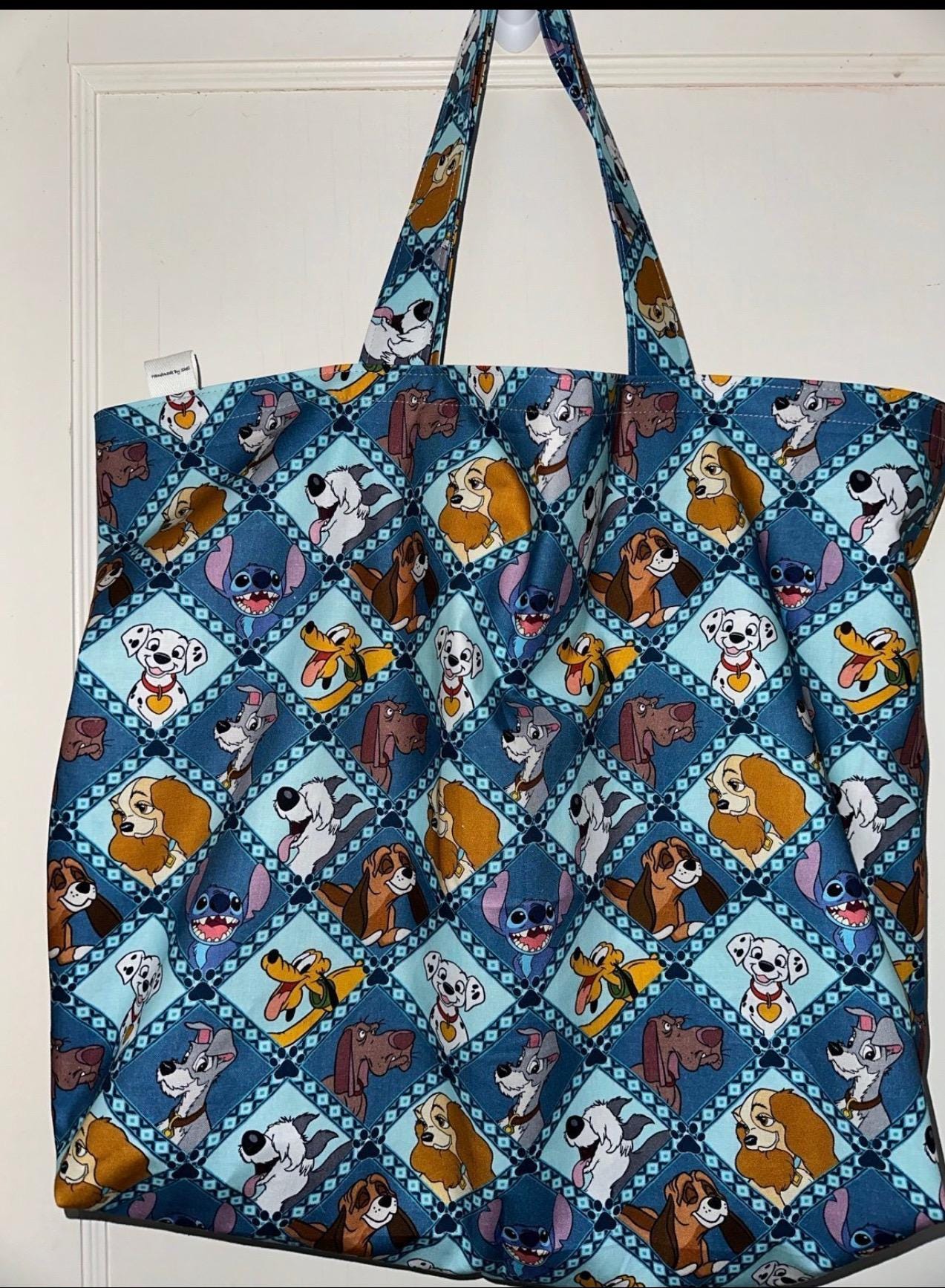 Handmade Disney Dogs & Cats Reversible Tote Bag - Etsy Israel Handmade Disney Dogs & Cats Reversible Tote Bag - Etsy Israel
