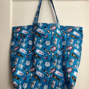 Aqua Tote Bag - Etsy