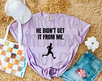 He Didn&#39;t Get It From Me- Cross Country- PNG