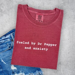 Fueled by Dr. Pepper and anxiety SVG