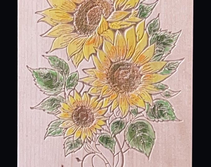 Wood Carved Welcome/Family Sign - (Sum202514)