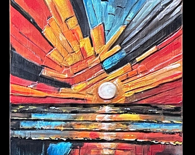 Textured Sunset