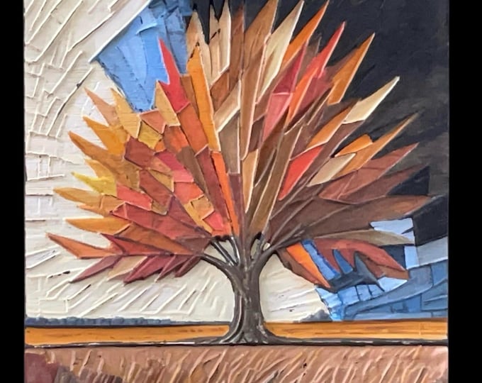 Wood Carved Art - Spark of Life