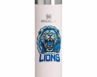 Detroit Lions Hand painted Vinyl waterproof sticker