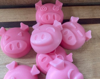 Pink Pig Glycerin Soap: Cute Party Favor, Fragrant Gift