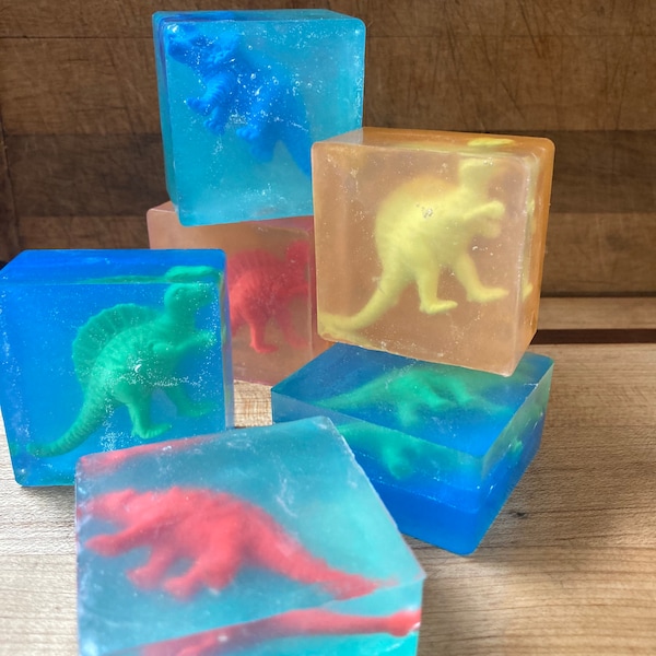 Dinosaur Soap Etsy