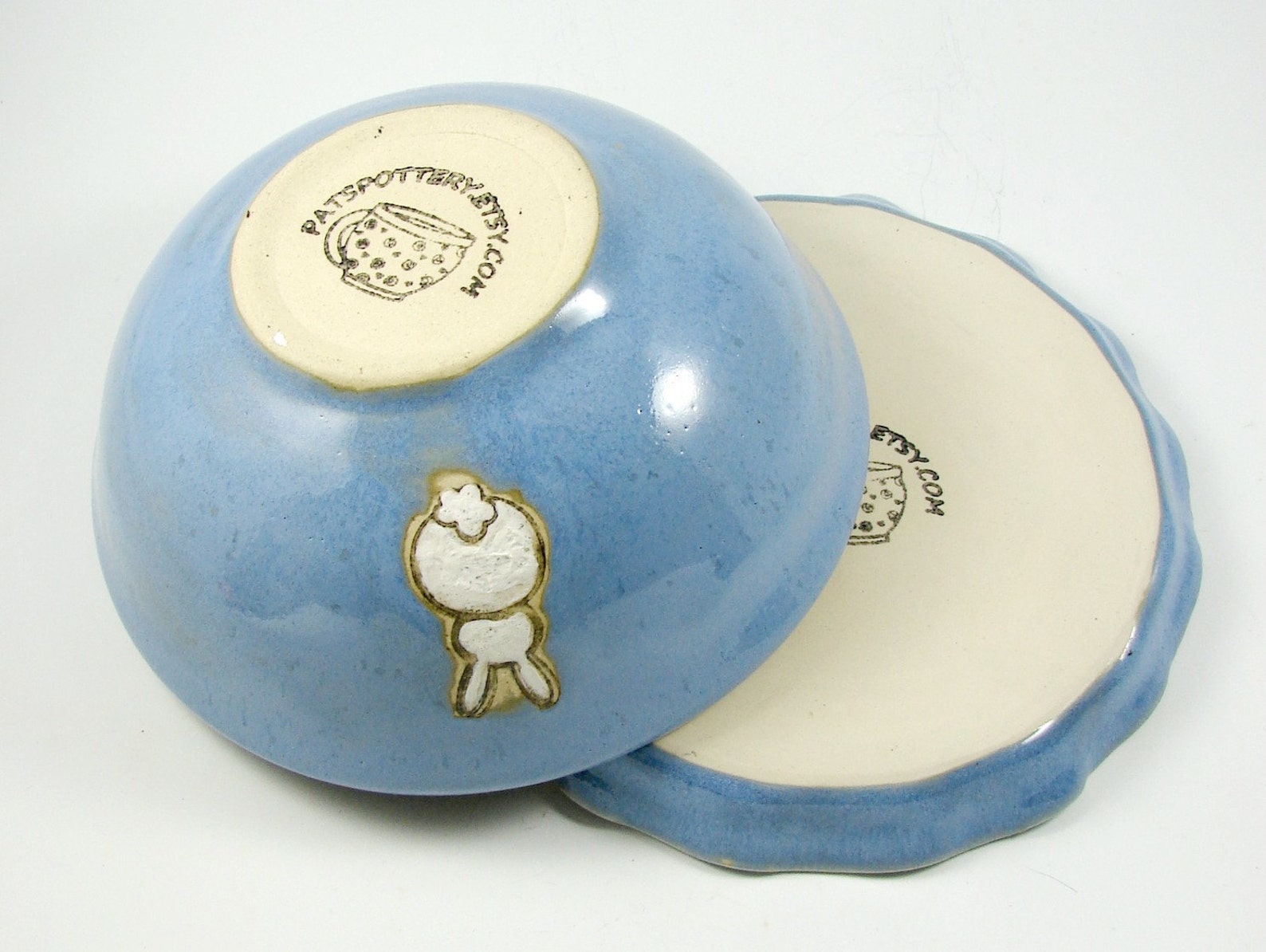 Custom Made Pottery Baby's First Bowl and Plate Set Etsy