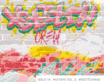 Cool Cross Stitch | XStitch Magazine Issue 14 - Mixtape Vol. 3 | Instant Download, Cross Stitch Patterns