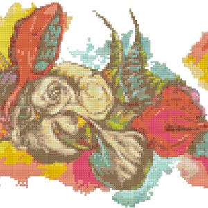 Graffiti Cross Stitch 002 Caktus image 2