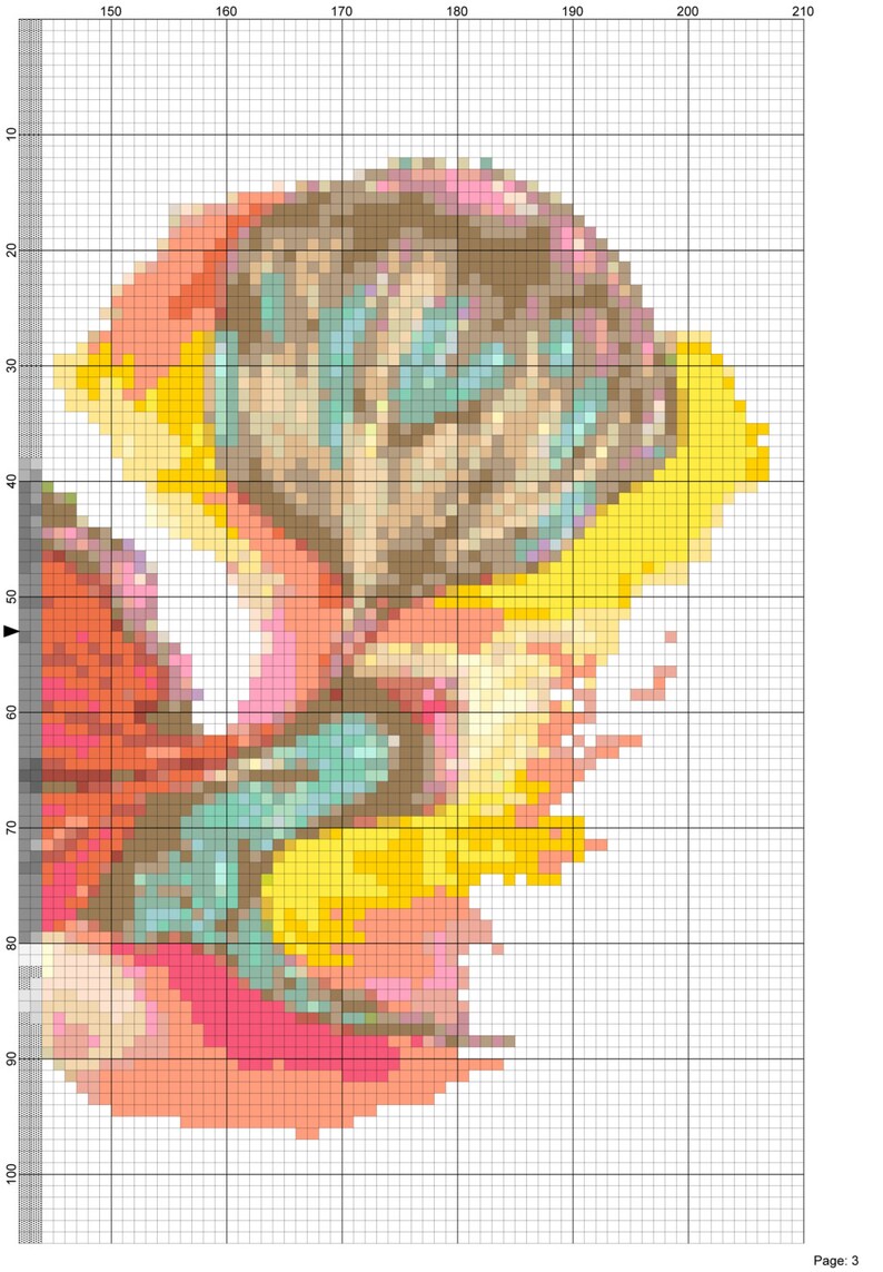 Graffiti Cross Stitch 002 Caktus image 4