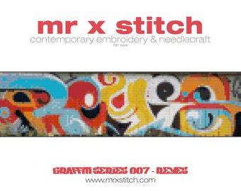 Graffiti Cross Stitch #007 - Reyes