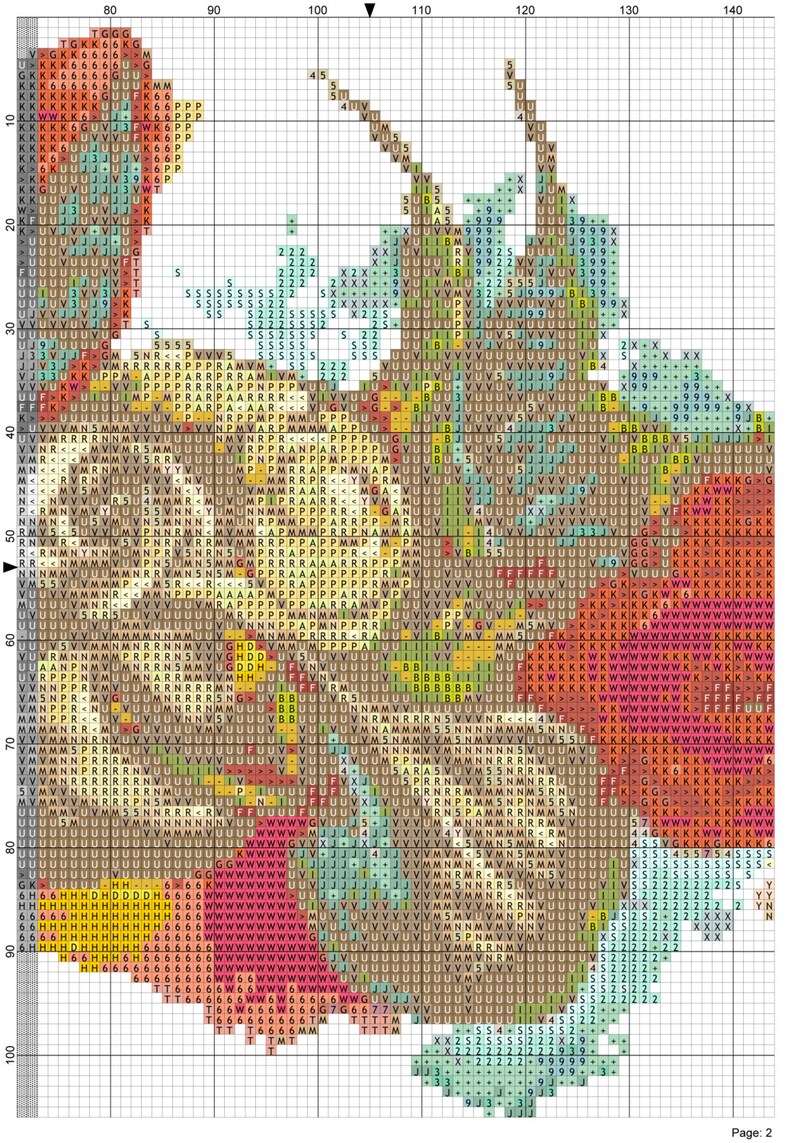 Graffiti Cross Stitch 002 Caktus image 3