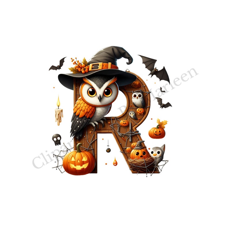 Halloween Letters Alphabet Font | Spooky Season Svg | Clipart Bundle ...