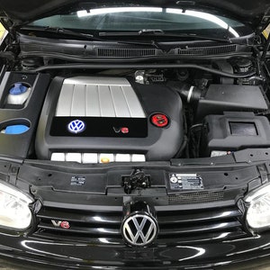 Engine panel VW MK4 with bracket for 5.5L washer fluid tank ( Bora, Jetta, Golf, 1.6, 1.8T, VR6, TDI, R32)