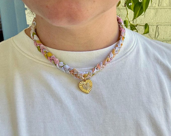 Remnant Necklace - Pink & Purple