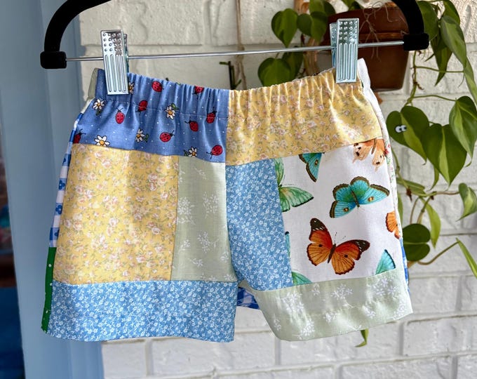 Toddler Shorts - Patchwork 3T