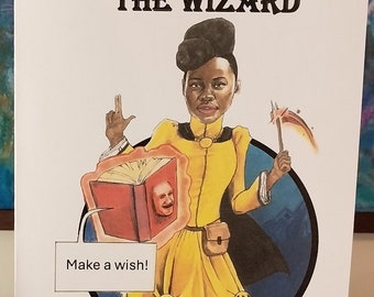 Wizard Birthday Card