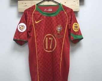 Maglia finale Portogallo Euro 2004 / C.Ronaldo 17 / Maglia Portogallo Ronaldo