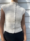 Button Up Top - Crochet Pattern product logo