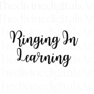 Chemise d'apprentissage, signe d'apprentissage, apprentissage du SVG, sonnerie dans l'apprentissage du SVG, fichier de coupe pour Cricut, svg, téléchargement numérique, fichier numérique svg, fichier svg