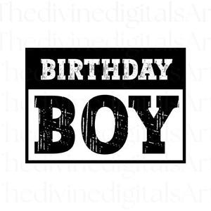 Birthday Boy SVG, Birthday Boy png, Birthday Boy Shirt, Birthday Boy Hat, Birthday Boy Shirt svg, Birthday Gift, Birthday Boy Gift, Cricut