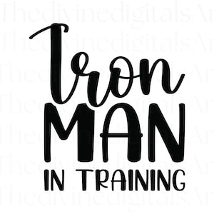 Iron Man svg, Iron Man PNG, Iron Man Shirt, Iron Man Sticker, Iron Man Shirt Men, Iron Man Shirt for Women, Iron Man in Training SVG, Cricut