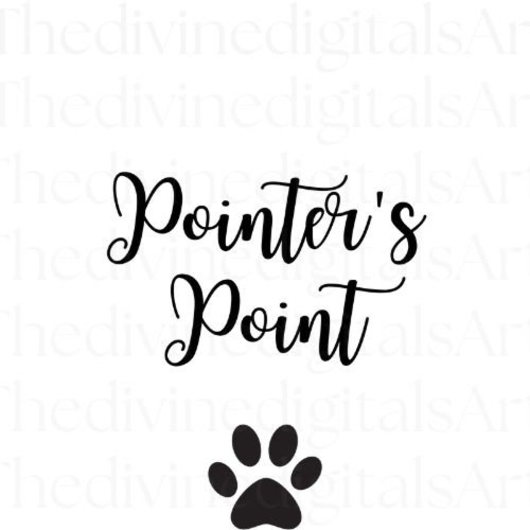 Penz Point Files Pointer's Point SVG, Cut File for Cricut, Svg, Digital Download ...