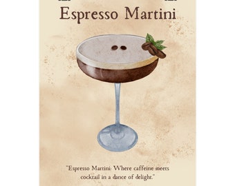 Espresso Martini Poster