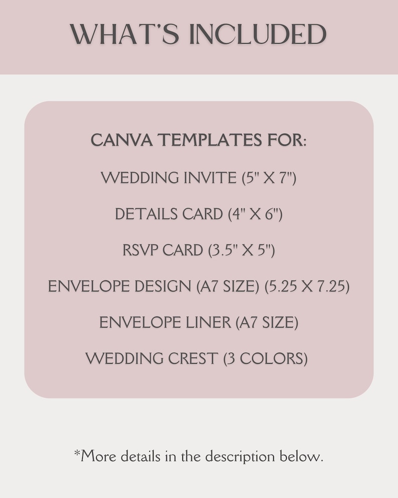 Vintage Romantic Wedding Invitation Suite | Hand Drawn Illustrations | Antique Floral & Baroque Design | Garden Wedding | Editable Template image 8