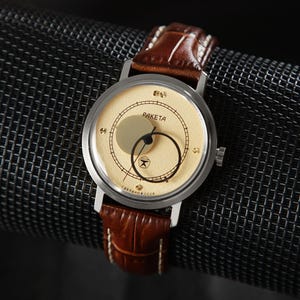 Vintage Raketa Copernicus Watch: Mechanical Moon Phase, USSR Era
