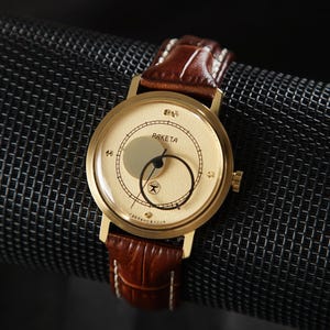 Vintage Raketa Copernicus Watch: Moonphase Mechanical Wristwatch