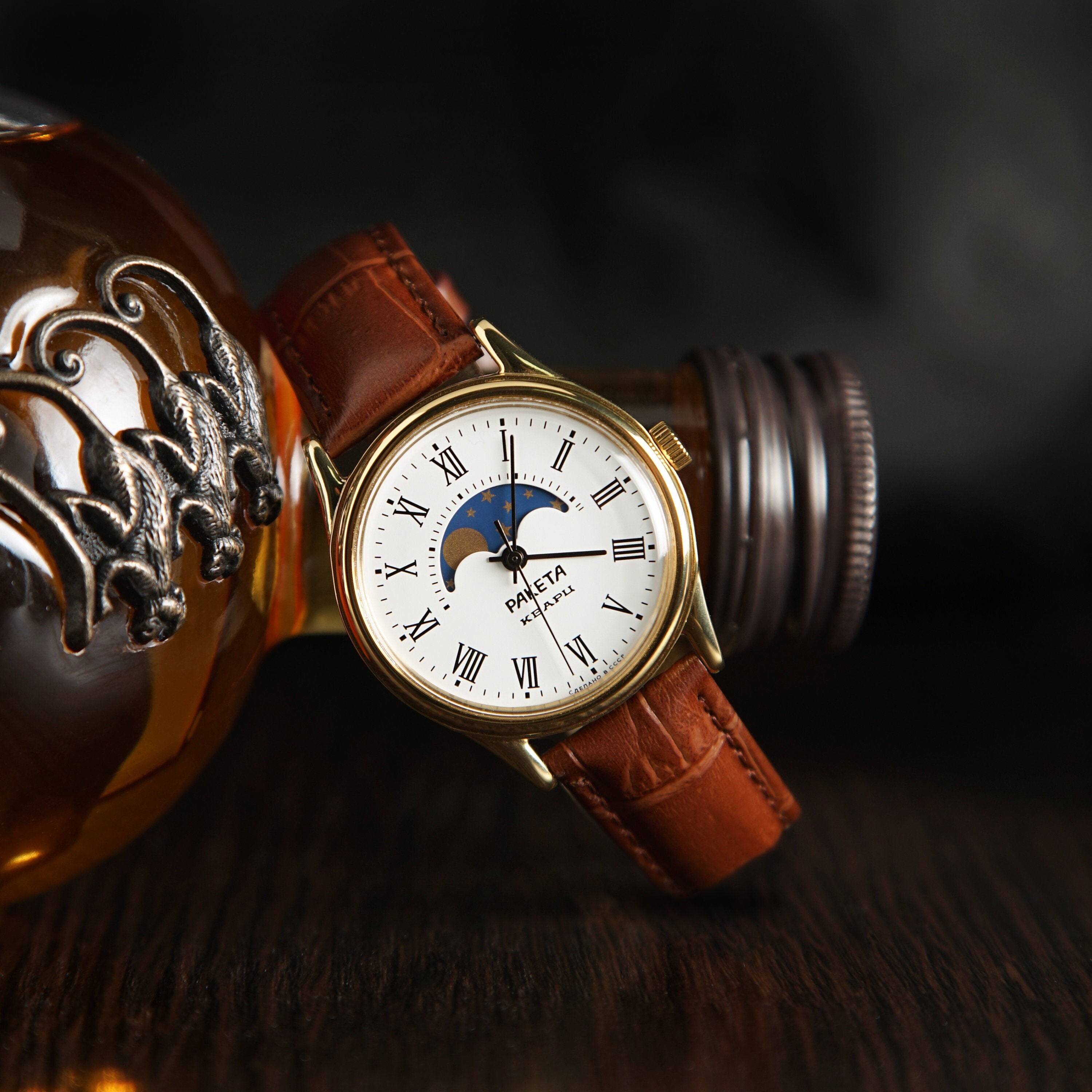 Raketa Vintage Watch - Etsy