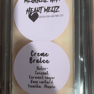 Wax Melts: Strong Scented Soy Coconut Blend